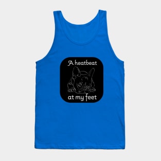 Heartbeat at my feet Tank Top